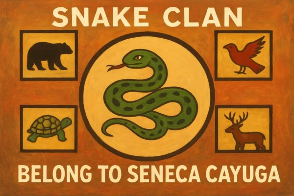 snake clan belong to seneca cayuga